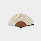 [HAND FAN] WOMEN'S SILK FAN PAPER-CUTTING PHALAENOPSIS ORCHID | KYOTO FOLDING FANS | OHNISHI TSUNE SHOTEN