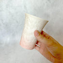 [MUG (CUP)] FLOWER CRYSTAL (WHITE BACKGROUND BLUE RED) FREE CUP (2-PIECE SET) | TOUAN | KYOTO-KIYOMIZU WARES