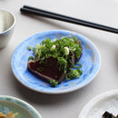 [SMALL DISH (PLATE)] FLOWER CRYSTAL NAME PLATE (5-PIECE SET) | TOUAN | KYOTO-KIYOMIZU WARES