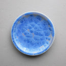 [SMALL DISH (PLATE)] FLOWER CRYSTAL NAME PLATE (5-PIECE SET) | TOUAN | KYOTO-KIYOMIZU WARES