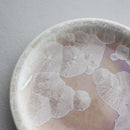 [SMALL DISH (PLATE)] FLOWER CRYSTAL NAME PLATE (5-PIECE SET) | TOUAN | KYOTO-KIYOMIZU WARES