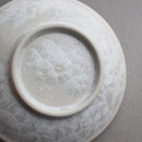 [SMALL DISH (PLATE)] FLOWER CRYSTAL NAME PLATE (5-PIECE SET) | TOUAN | KYOTO-KIYOMIZU WARES