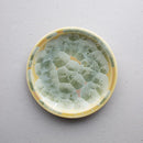 [SMALL DISH (PLATE)] FLOWER CRYSTAL NAME PLATE (5-PIECE SET) | TOUAN | KYOTO-KIYOMIZU WARES