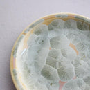 [SMALL DISH (PLATE)] FLOWER CRYSTAL NAME PLATE (5-PIECE SET) | TOUAN | KYOTO-KIYOMIZU WARES