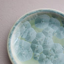 [SMALL DISH (PLATE)] FLOWER CRYSTAL NAME PLATE (5-PIECE SET) | TOUAN | KYOTO-KIYOMIZU WARES