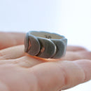 [ACCESSORY] SASKIA DIEZ DRAKE RING NO.1 (GRAY SILVER) | 2016/ | IMARI-ARITA WARES