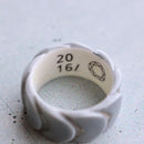 [ACCESSORY] SASKIA DIEZ DRAKE RING NO.1 (GRAY SILVER) | 2016/ | IMARI-ARITA WARES