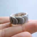 [ACCESSORY] SASKIA DIEZ DRAKE RING NO.2 (GRAY SILVER) | 2016/ | IMARI-ARITA WARES