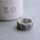 [ACCESSORY] SASKIA DIEZ DRAKE RING NO.2 (GRAY SILVER) | 2016/ | IMARI-ARITA WARES