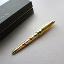 [PEN] MAKIE BALLPOINT PEN SENBAZURU (GOLD) | HAKUICHI | KANAZAWA GOLD LEAF