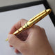 [筆] Makie Ballpoint Pen Senbazuru（黃金）| hakuichi |金澤金葉