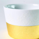 [BOWL] FOIL KOMON ASANOHA DISH | KANAZAWA GOLD LEAF | HAKUICHI