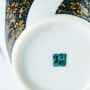 [BOWL] KUTANI WARES BLUE GRAIN DISH | KANAZAWA GOLD LEAF | HAKUICHI