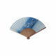 [HAND FAN] FOLDING FAN CHIRASHI BEAUTY AMANOGAWA | KANAZAWA GOLD LEAF | HAKUICHI
