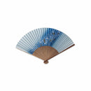 [HAND FAN] FOLDING FAN CHIRASHI BEAUTY AMANOGAWA | KANAZAWA GOLD LEAF | HAKUICHI