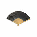 [HAND FAN] FOLDING FAN BEAUTIFUL COLOURS HAIZAKURA | KANAZAWA GOLD LEAF | HAKUICHI