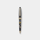 [PEN] MAKIE BALLPOINT PEN MOON RABBIT (BLACK) | KANAZAWA GOLD LEAF | HAKUICHI