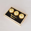[GOLF/BALL&TEE PEG] BALL & TEE PEG | KANAZAWA GOLD LEAF | HAKUICHI