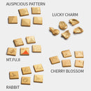 [CHOPSTICK REST (HOLDER)] BRING GOOD LUCK | KANAZAWA GOLD LEAF | HAKUICHI