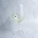[유리] Stardust Akari Wine Glass | 카자가와 골드 리프 | 하쿠 이치