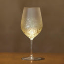 [GLASS] STARDUST AKARI WINE GLASS | KANAZAWA GOLD LEAF | HAKUICHI