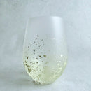 [유리] Stardust Akari Water Glass | 카자가와 골드 리프 | 하쿠 이치