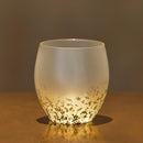 [ROCKS GLASS] STARDUST AKARI GLASS | KANAZAWA GOLD LEAF | HAKUICHI