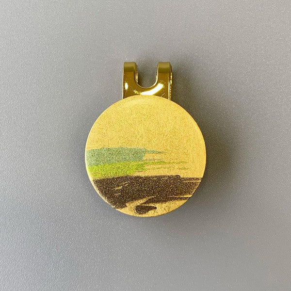 [ตัวเลือก] เครื่องหมายกอล์ฟ (ข้อความสีขาว) การพิมพ์ UV ส่วนบุคคล | Kanazawa Gold Leaf | ฮูคุอิจิ