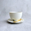 [TEA POT & CUPS SET] RS MARBLE CUP&SAUCER TEA POT | KANAZAWA GOLD LEAF | HAKUICHI