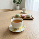 [杯碟] RS 大理石杯碟茶壺|金澤金箔|箔一