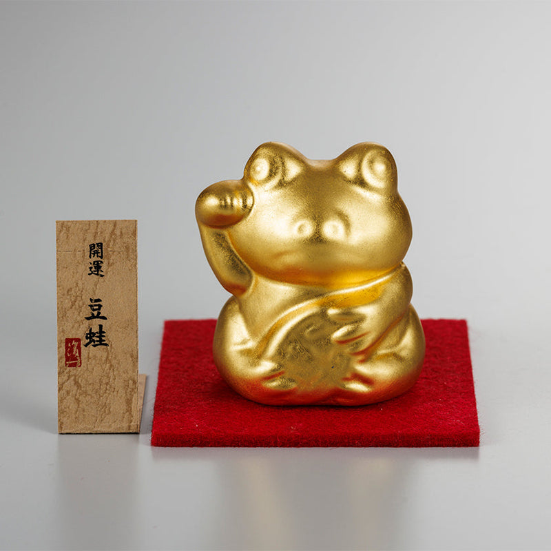 [FIGURINE] LUCKY CHARMS ANIMAL FIGURINE | KANAZAWA GOLD LEAF | HAKUICHI