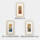 [ART PANEL] GOOD-LUCK MOTIF MT. FUJI | KANAZAWA GOLD LEAF | HAKUICHI