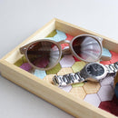 [JEWELRY BOX / JEWELRY ORGANIZERS] WOOD TRAY (NATURAL) M | EDO ART DOLLS | KAKINUMA DOLLS