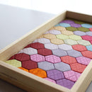 [JEWELRY BOX / JEWELRY ORGANIZERS] WOOD TRAY (NATURAL) M | EDO ART DOLLS | KAKINUMA DOLLS