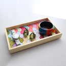 [JEWELRY BOX / JEWELRY ORGANIZERS] WOOD TRAY (NATURAL) M | EDO ART DOLLS | KAKINUMA DOLLS