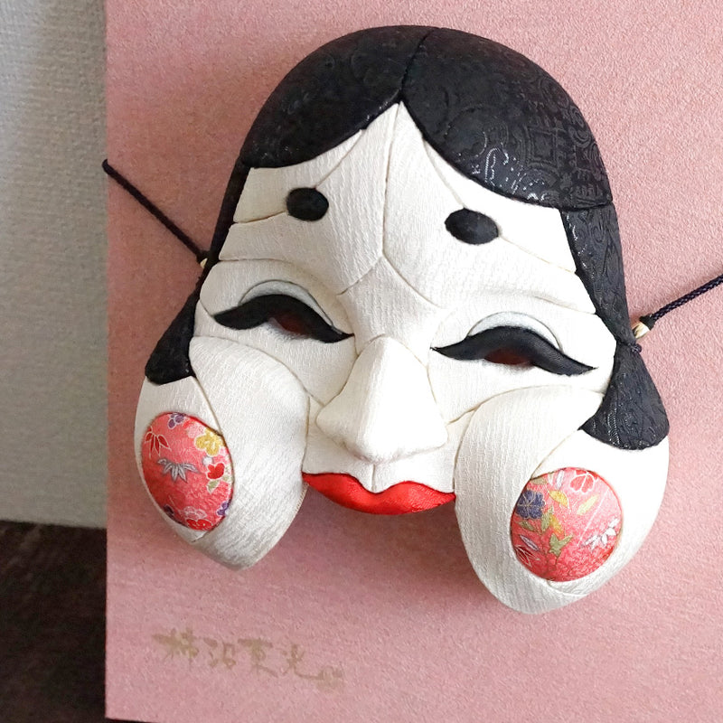 [ORNAMENTAL MASK] KIMEKOMI KAGURA | EDO ART DOLLS | KAKINUMA DOLLS