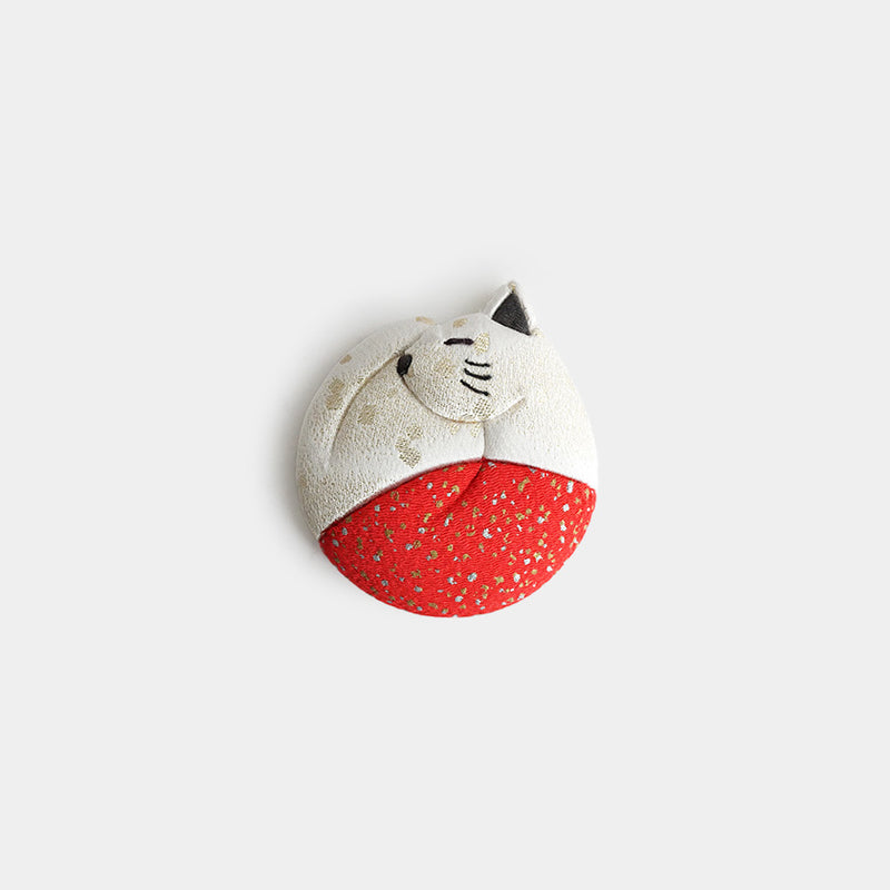 [MIRROR] ROUND CAT (HAND SIZE) | EDO ART DOLLS | KAKINUMA DOLLS