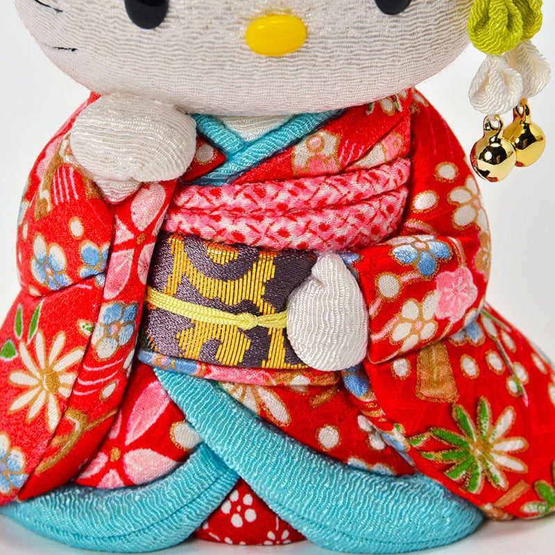 [BECKONING (LUCKY) CAT] HELLO KITTY MAIKO | EDO ART DOLLS | KAKINUMA DOLLS