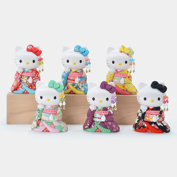 [BECKONING (LUCKY) CAT] HELLO KITTY MAIKO | EDO ART DOLLS | KAKINUMA DOLLS