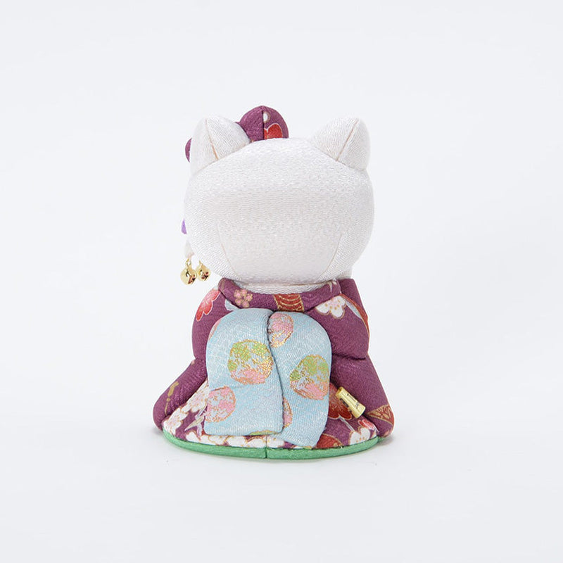 [BECKONING (LUCKY) CAT] HELLO KITTY MAIKO | EDO ART DOLLS | KAKINUMA DOLLS