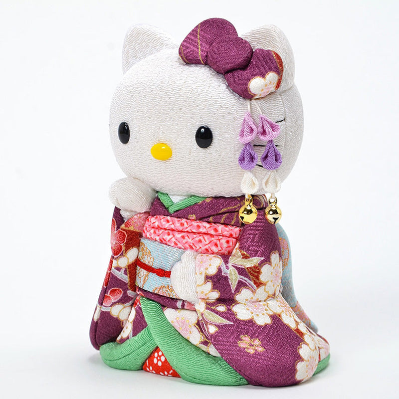 [BECKONING (LUCKY) CAT] HELLO KITTY MAIKO | EDO ART DOLLS | KAKINUMA DOLLS