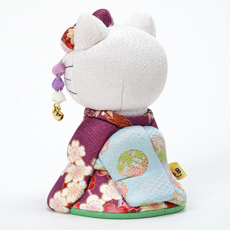 [BECKONING (LUCKY) CAT] HELLO KITTY MAIKO | EDO ART DOLLS | KAKINUMA DOLLS