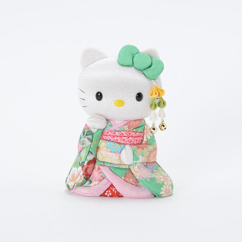 [BECKONING (LUCKY) CAT] HELLO KITTY MAIKO | EDO ART DOLLS | KAKINUMA DOLLS