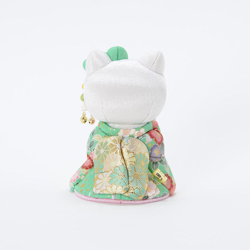 [BECKONING (LUCKY) CAT] HELLO KITTY MAIKO | EDO ART DOLLS | KAKINUMA DOLLS