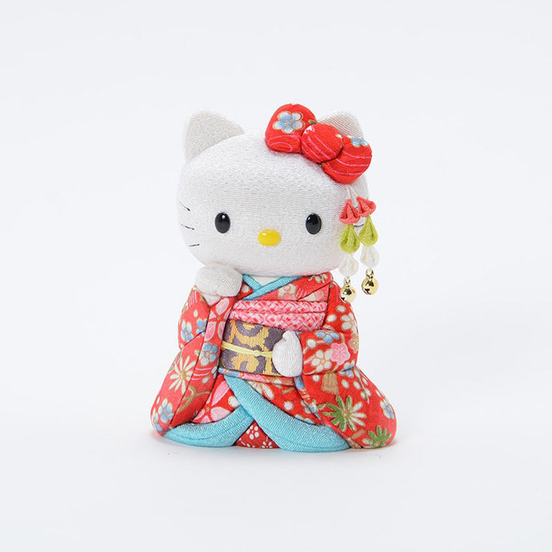 [BECKONING (LUCKY) CAT] HELLO KITTY MAIKO | EDO ART DOLLS | KAKINUMA DOLLS