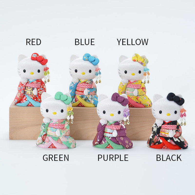 [BECKONING (LUCKY) CAT] HELLO KITTY MAIKO | EDO ART DOLLS | KAKINUMA DOLLS