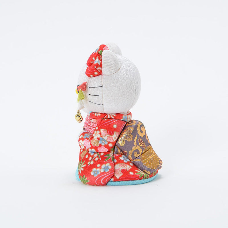 [BECKONING (LUCKY) CAT] HELLO KITTY MAIKO | EDO ART DOLLS | KAKINUMA DOLLS