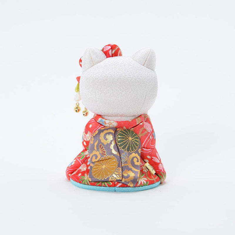 [BECKONING (LUCKY) CAT] HELLO KITTY MAIKO | EDO ART DOLLS | KAKINUMA DOLLS