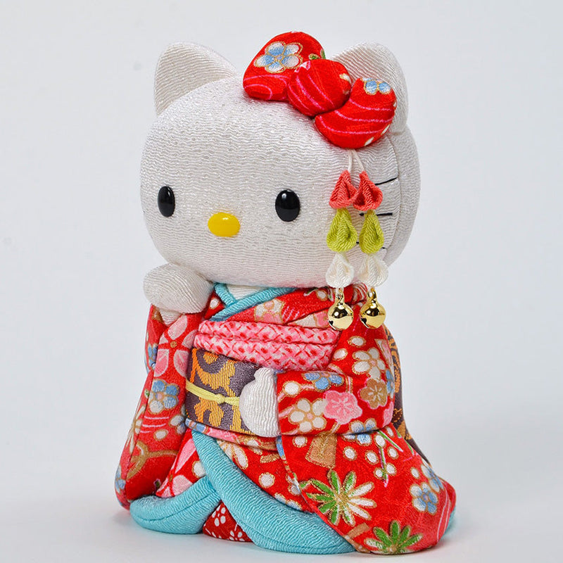 [BECKONING (LUCKY) CAT] HELLO KITTY MAIKO | EDO ART DOLLS | KAKINUMA DOLLS