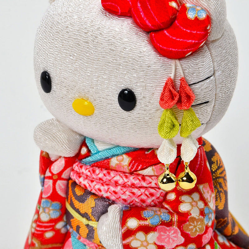 [BECKONING (LUCKY) CAT] HELLO KITTY MAIKO | EDO ART DOLLS | KAKINUMA DOLLS